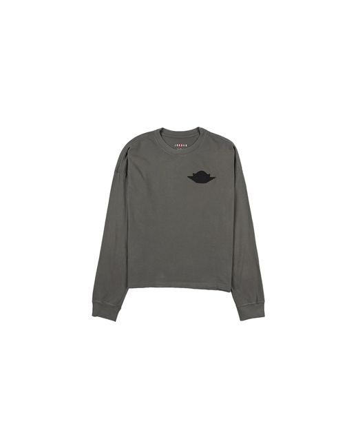 Nike Black Wings Long Sleeve Shirt "River Rock" Ir1610 008" for men