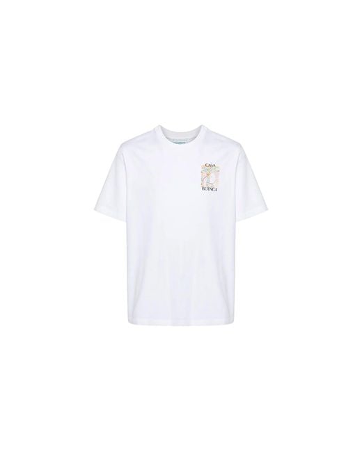 Casablanca Black Mushroom Goddess T-Shirt Mf24 Jts 001 01" for men