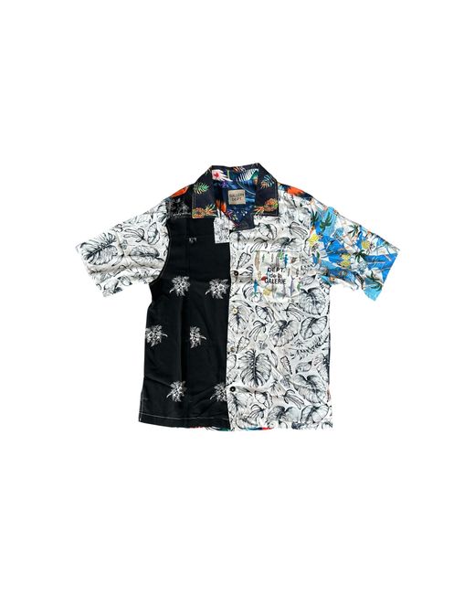 GALLERY DEPT. Black Floral Parker Button Up Shirt Gd285" for men