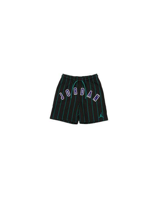 Nike Black Air Brooklyn Fleece Shorts "Off New Emerald" Ib8820 045" for men