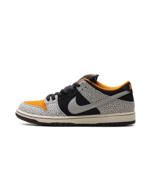Nike Black Sb Dunk Low Pro "Electric Pack Cobblestone" Fz1233 001" for men