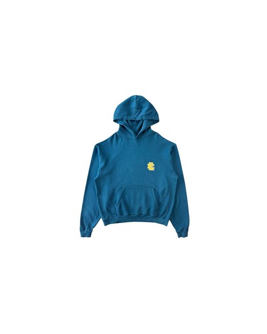Eric Emanuel Blue Ee Basic Hooded Sweatshirt Ee854" for men
