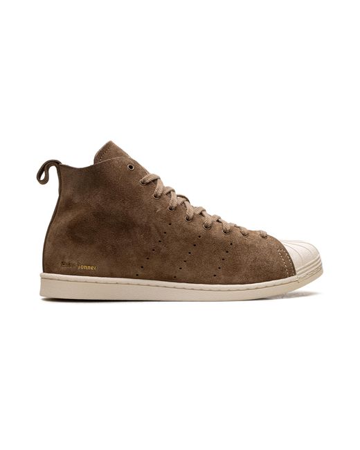 Adidas Brown Superstar Hi "Wales Bonner for men