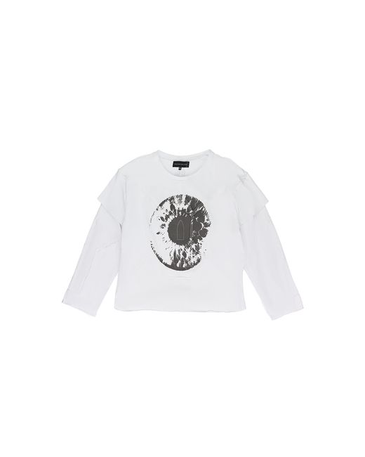 Who Decides War Black Eye Winged Logo Ls T-Shirt 1110160001Ss24" for men