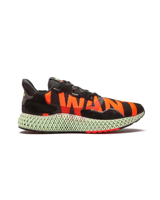Adidas Black Zx 4000 4D "I Want I Can" Ef9625" for men
