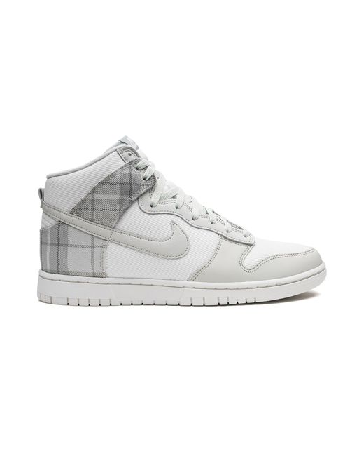 Nike Black Dunk High "Plaid for men