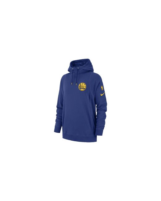 Nike Blue Nba Golden State Warriors Sweatshirt Aj2919 495"