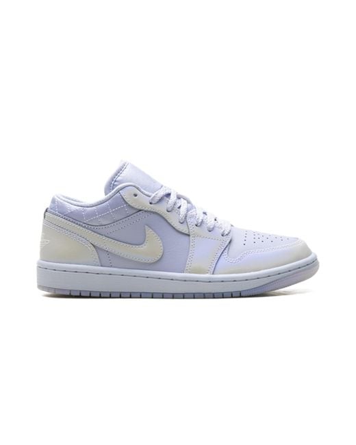 Nike Blue Air 1 Low Se "Ghost Pearlized Quilt" Im5129 010"