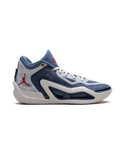 Nike Blue Tatum 1 Mid "Denim" Dz3320 400" for men