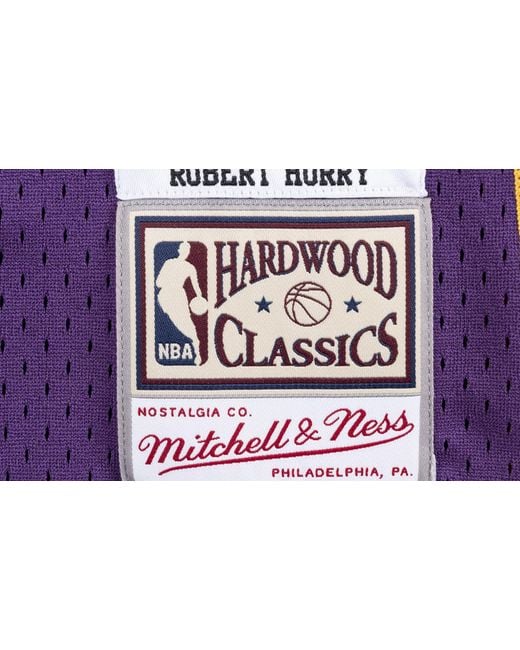 Mitchell & Ness Black Swingman Jersey "Nba Los Angeles Lakers 99-00 Robert Horry" Smjygs18448 Lalpurp99Rho" for men