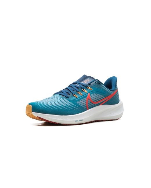 Nike Blue Air Zoom Pegasus 39 "Bright Spruce Valerian Cerulean Light Crimson" Dh4071 302" for men
