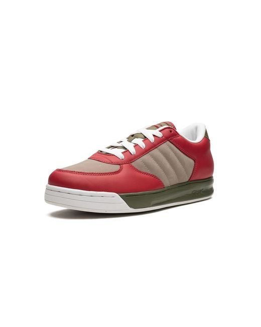 Reebok Red S. Carter Classic Low Elite "Fire Khaki Deep" 10 151471" for men