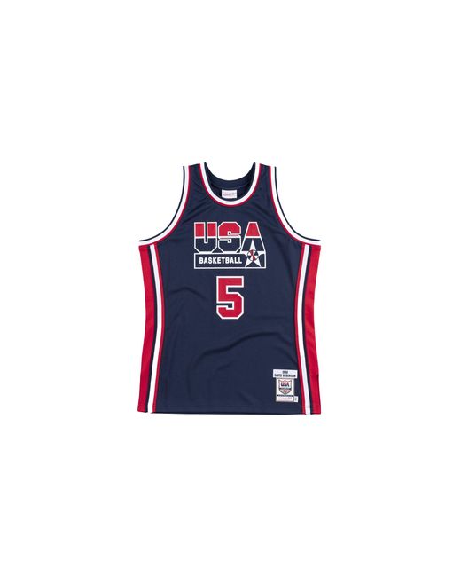 Mitchell & Ness Black Authentic Jersey Team Usa 1992 David Robinson Ajy4Gs18418 Usanavy92Drb" for men
