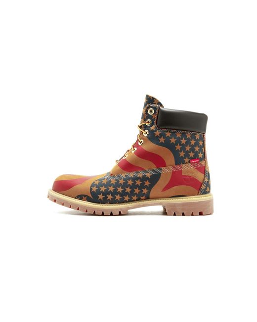 supreme timberland american flag
