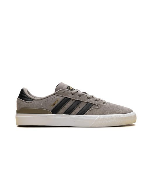 Adidas Black Busenitz Vulc Ii Pebble Carbon Metallic" If2091" for men
