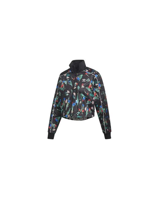 Adidas Black Originals Bellista Allover Print Track Jacket Ec5772"
