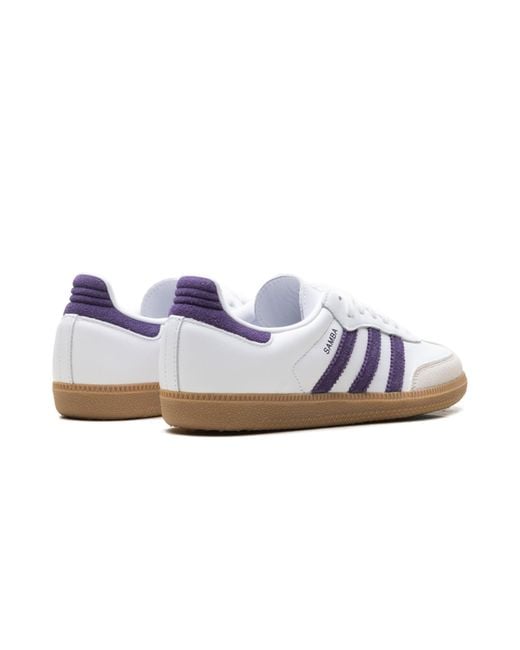 Adidas Black Samba Og Alumina Aurora Plum" Js1392"