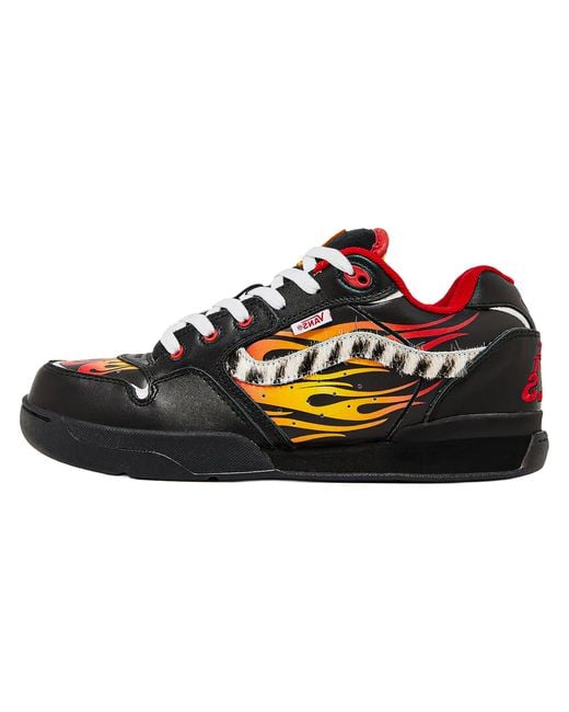 Vans Black Rowley Xlt Lx "Gallery Dept. Flame" Vn000E21Flm" for men
