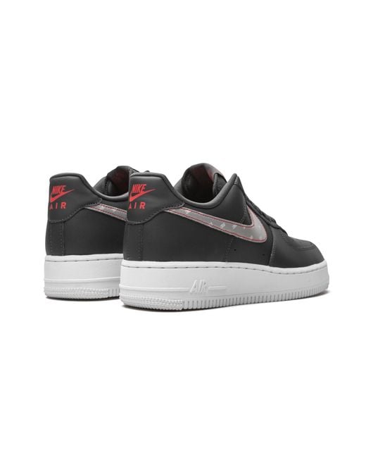 Nike Black Air Force 1 '07 3M "Anthracite" Ct2296 003" for men