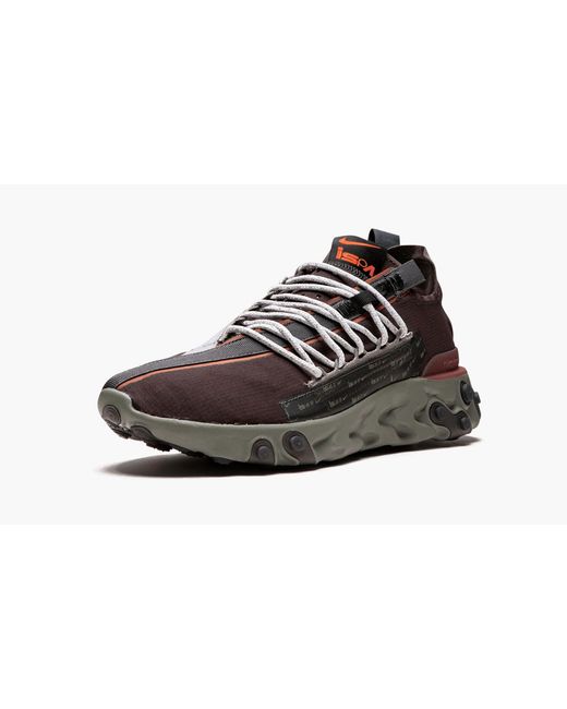 Nike Black React Wr Ispa Shoes for men