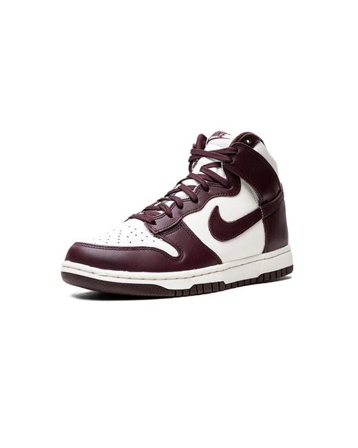 Nike Black Dunk High "Burgundy Crush" Dd1869 601"