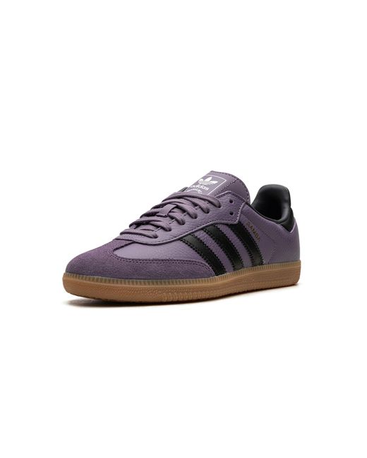 Adidas Black Samba Og "shadow Violet" Shoes