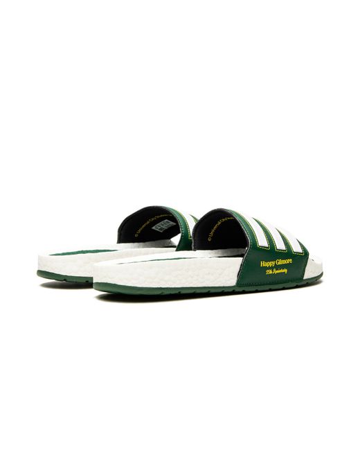 Adidas Green Adilette Boost Happy "happy Gilmore" Shoes