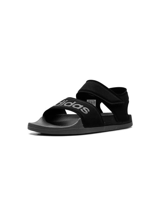 Adidas Black Adilette Sandals Fy8649" for men