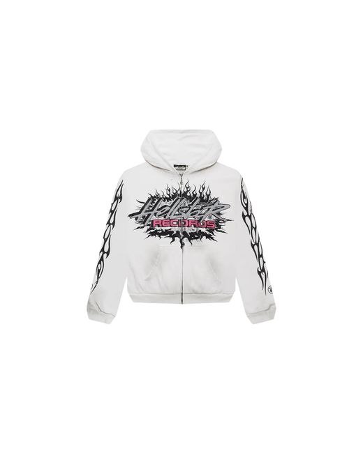 HELLSTAR Black Records Glitter Zip-Up Hsr203" for men