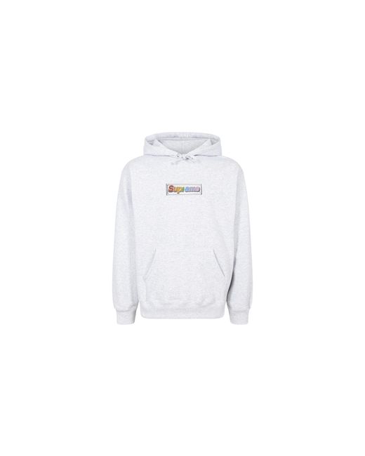 Supreme Black Bling Box Logo Hoodie "Ss22" Su11452"