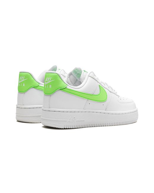 Nike Black Air Force 1 '07 "Lime" Dd8959 114"