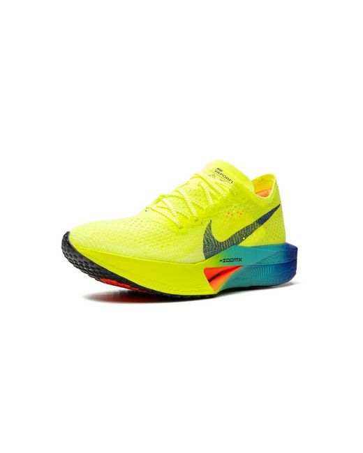 Nike Yellow Zoomx Vaporfly Next% 3 "Scream" Shoes