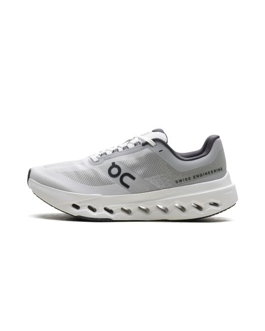 On Shoes Gray Cloudsurfer Next "Glacier" 3We30050070"