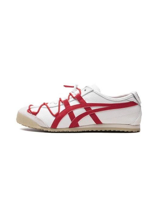Onitsuka Tiger Black Mexico 66 "white Classic Red" for men