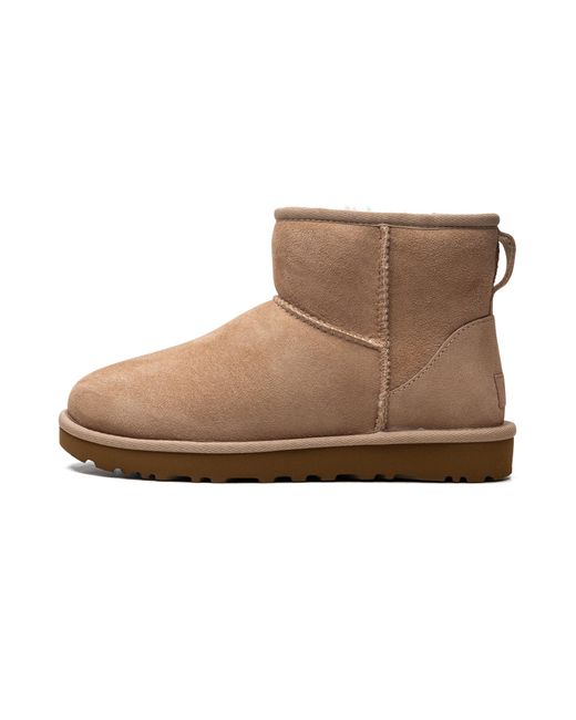 Ugg Black Classic Mini Ii Boot "Sand" 1016222 San"