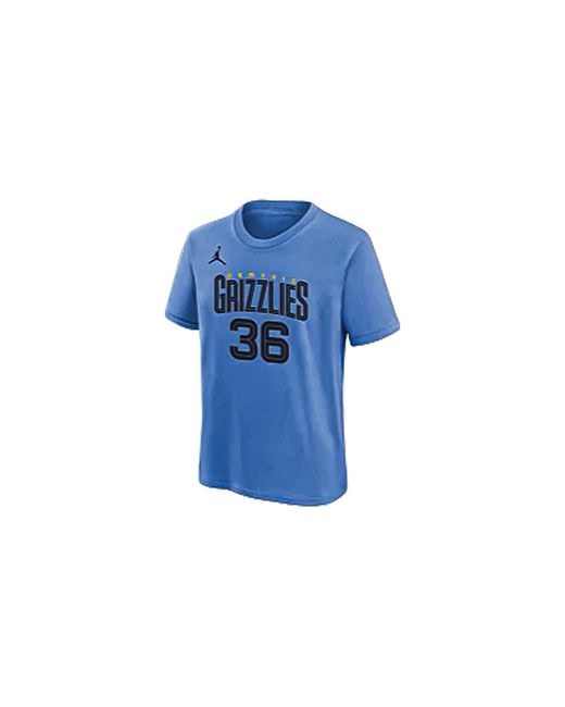 Nike Blue Nba Grizzlies Statement Edition N&N '36 Smart' Player T-Shirt "Light" 9Y2B7Hdc4 Grims" for men