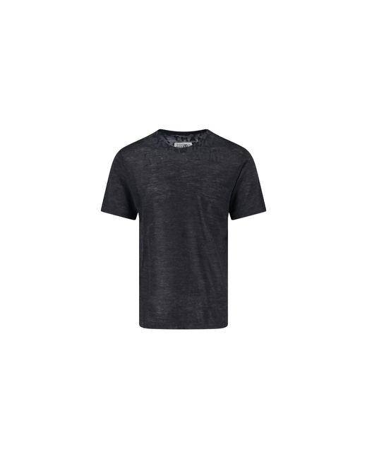 MM6 by Maison Margiela Black Crew Neck T-Shirt "Off" Sh2Gc0027 M20123 899" for men