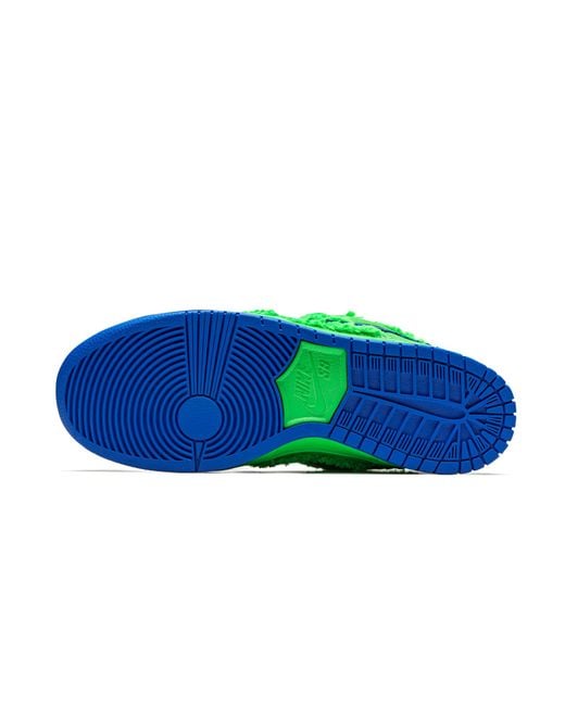 Nike Green Sb Dunk Low "Grateful Dead for men