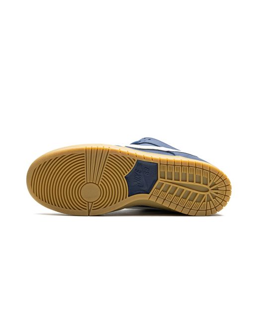 Nike Blue Sb Dunk Low Pro "navy Gum" Shoes for men