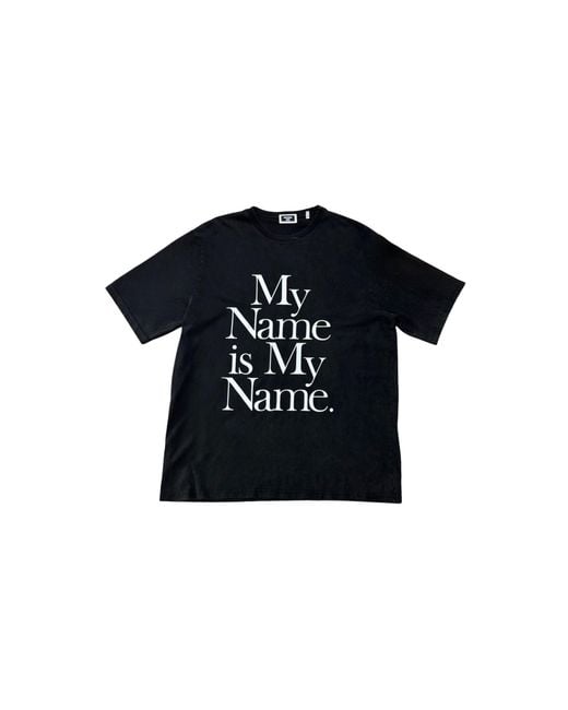 Kith Black The Wire My Name Is My Name Vintage T-Shirt 248" for men