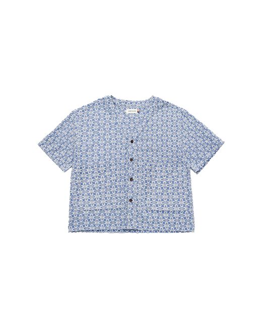 Honor The Gift Blue Infinity Ss Woven Button Up Htg240231" for men