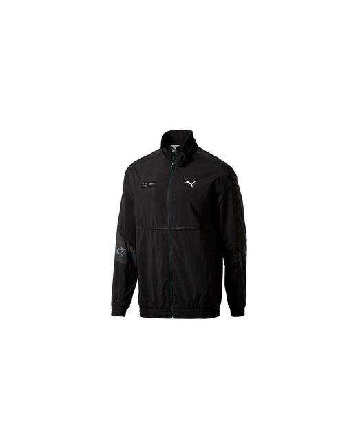 PUMA Black Mapm Mercedes Amg Street Woven Jacket 595360 01" for men