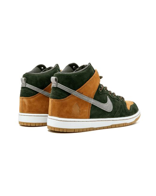Nike Black X Homegrown Sb Dunk High Prm 'Sequoia' for men