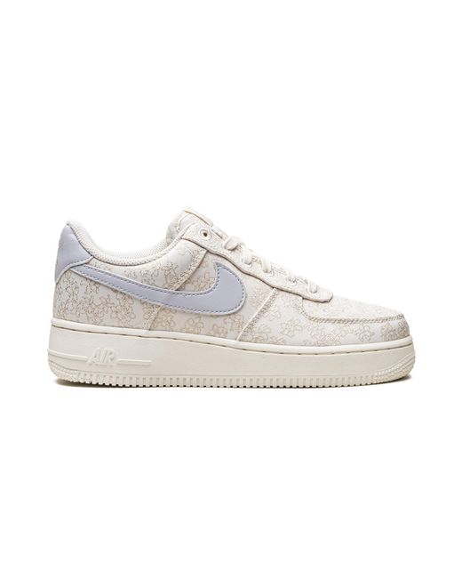 Nike Black Air Force 1 '07 Se Jacq "Flower Embroidery" Dr6402 900"
