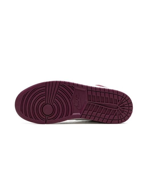 Nike Purple Air 1 Retro High Og "Bordeaux" 555088 611" for men