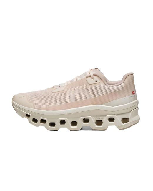 On Shoes Black Cloudmonster Void "Dew Ivory" 3Wf10493043"