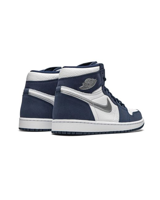 Nike Blue Air 1 Retro High Co.Jp "Midnight" Dc1788 100" for men