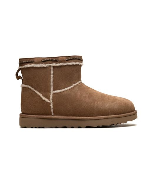 Ugg Brown Classic Mini Shearling Braid "Chestnut" 1166751 Che"