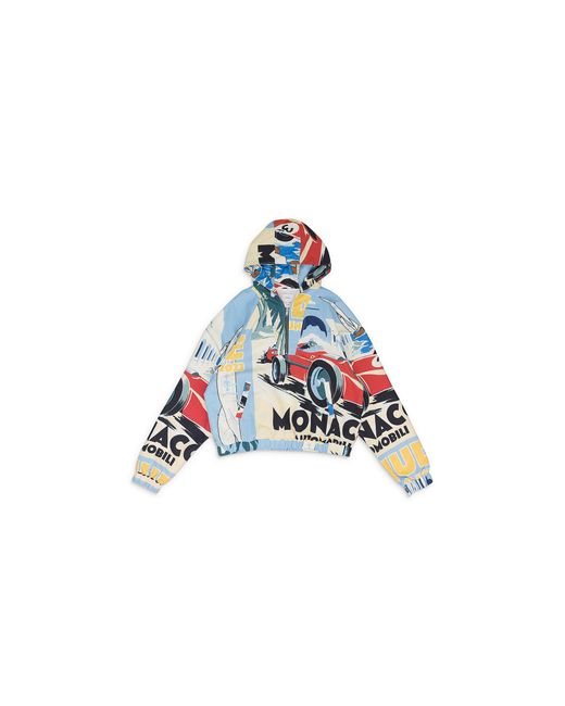Rhude Black Monaco Sport Quarter Zip Sweater "Multi Rhss24Ja05307108" for men