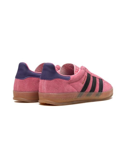 Adidas Black Gazelle Indoor "bliss Pink Purple" Shoes
